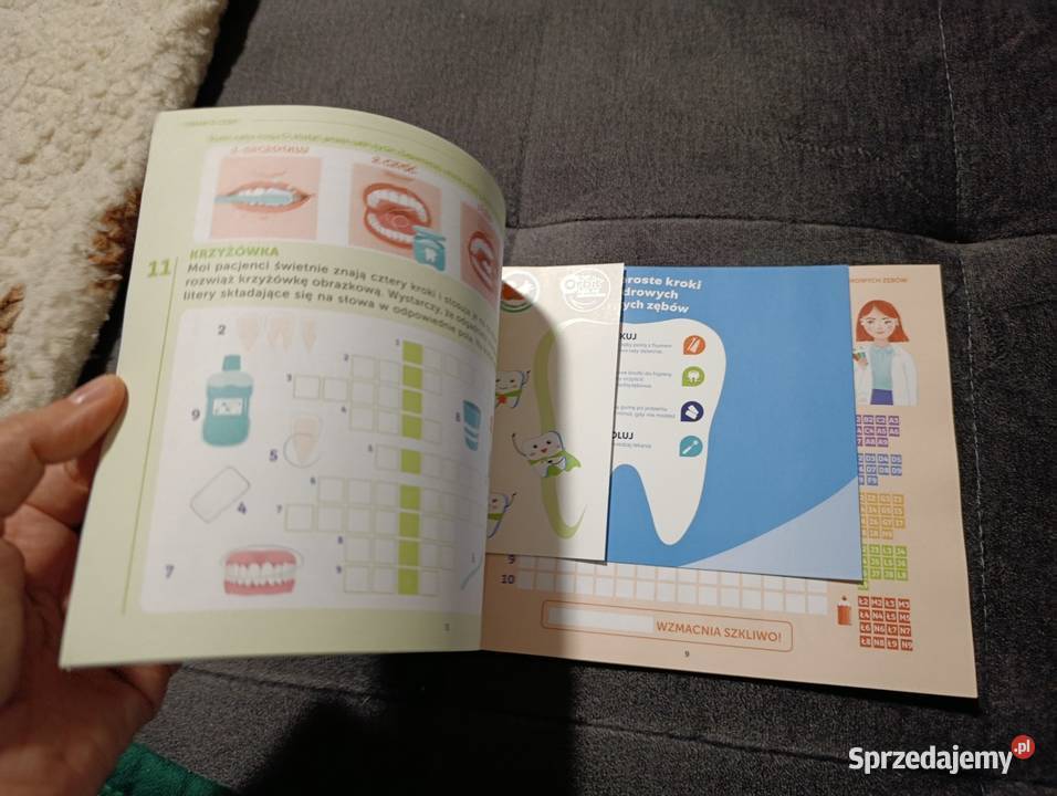 dziel się uśmiechem książeczka do rozwiązywania