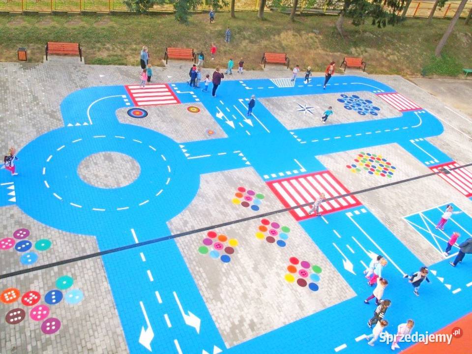 Stacjonarne Miasteczko rowerowe BIG3 z ósemką Warszawa