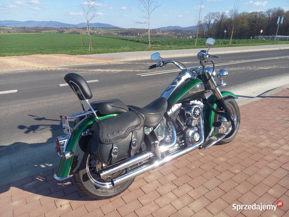 Harleydavidson De Lux Flstn Softail Na Gażniku 24500km Bielsko-Biała