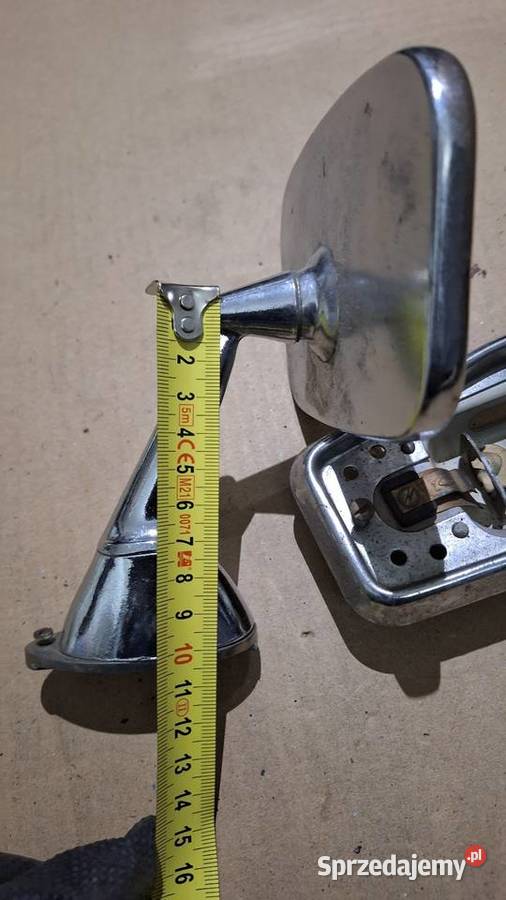 Lusterko zewnętrzne chrom Garbus FSO Gaz Skoda osobowe Lusterka zewnętrzne Karoseria Kraków