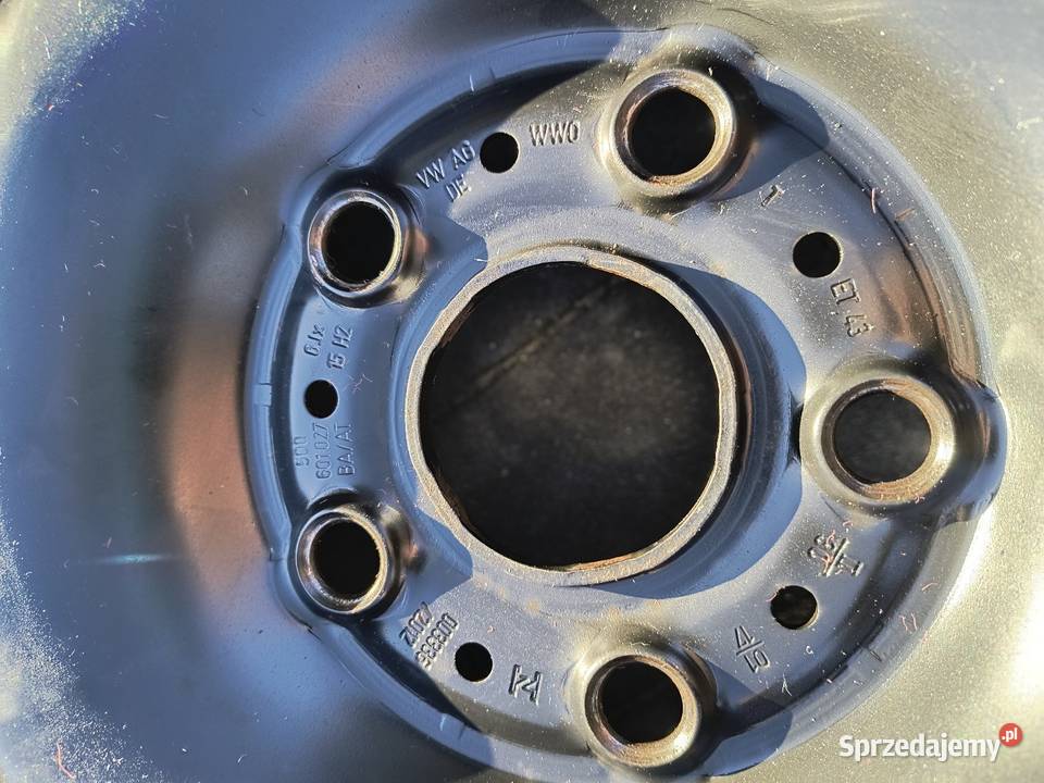 Felgi stalowe Golf plus 5100