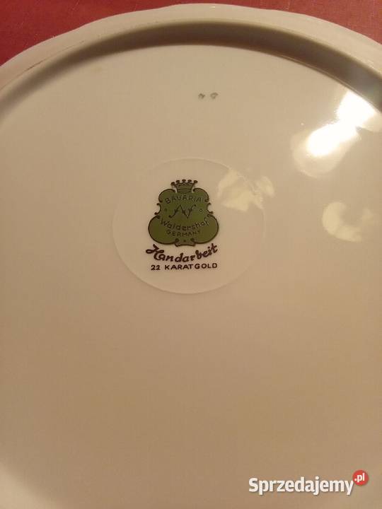 Piękne że złotem 6 sztuk trio z scenkami Pozostałe Prusim sprzedam