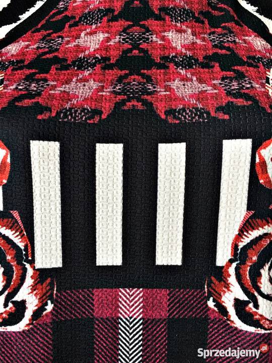 river island sukienka trapezowa kwiaty kratka kolorowy Spódnice i sukienki Choszczno sprzedam