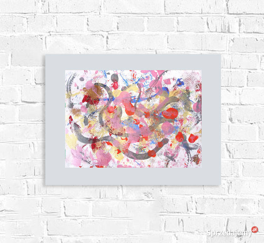 abstrakcyjny rysunek A3 łódzkie Łódź