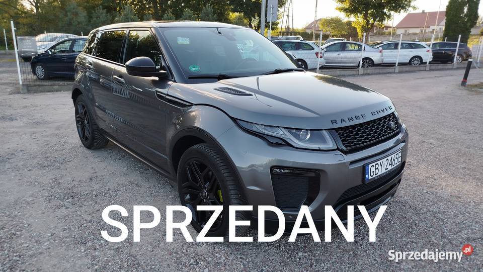 Land Rover Evoque Piękny Wygląd i Stan ASR (kontrola trakcji) Bytów