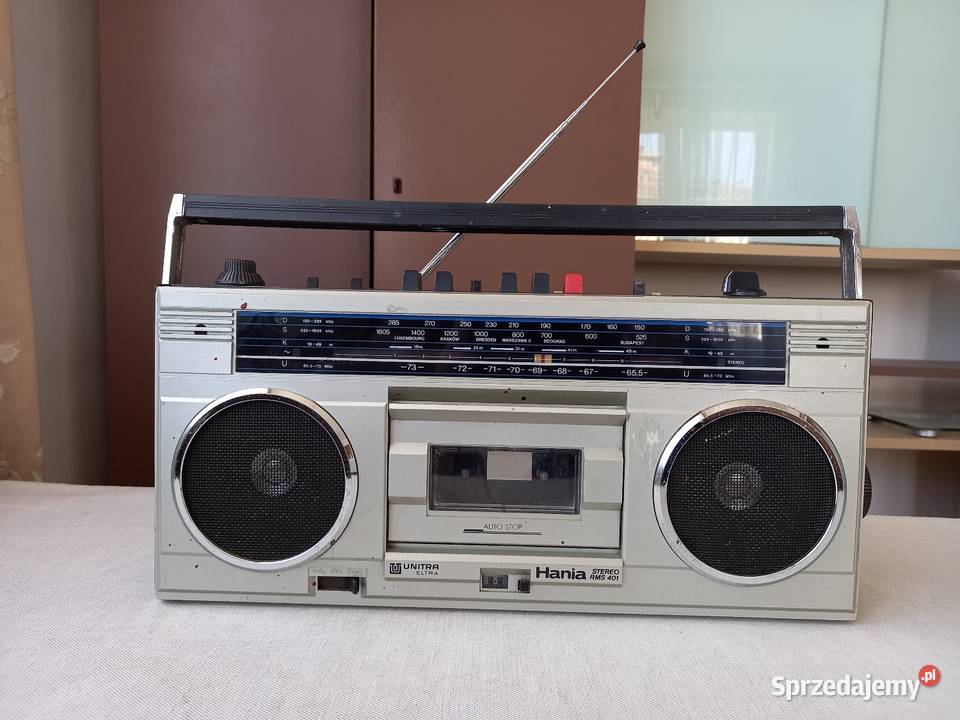 Retro magnetofon Hania RMS 401 z czasów PRLu Tomaszów Lubelski