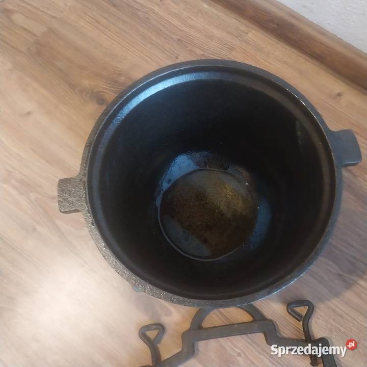 Kociolek zeliwny Kociołki śląskie Chorzów sprzedam