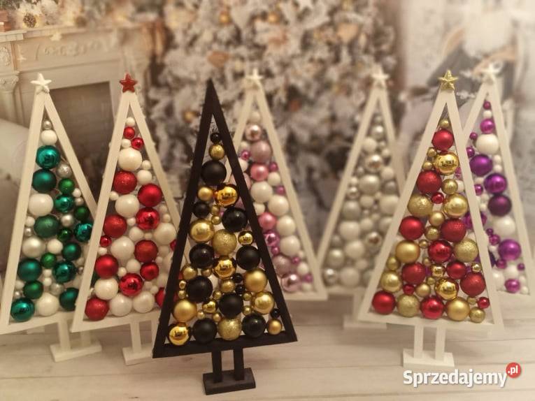 choinki drewniane Boże Narodzenie święta Kalety sprzedam