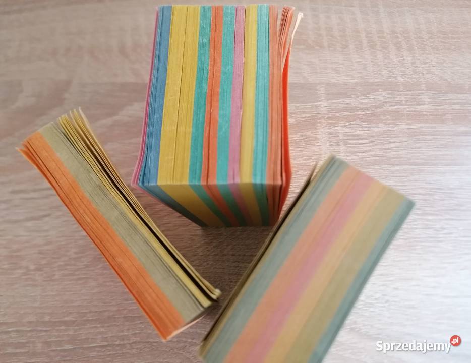 Karteczki kolorowe biurowe rozmiar 75x85