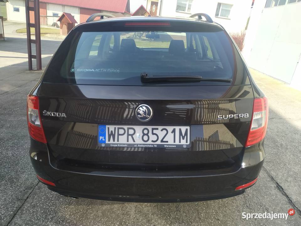 Skoda Superb II lift 20 TDI salon polska Kozubów