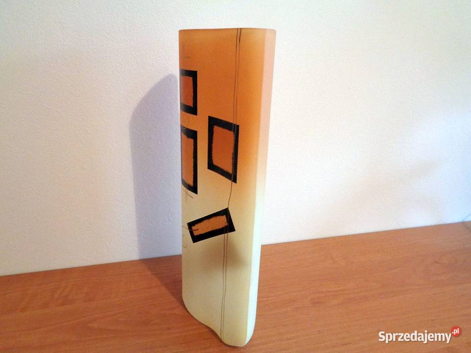 Wazon szklany firmy DECOGLASS Toruń
