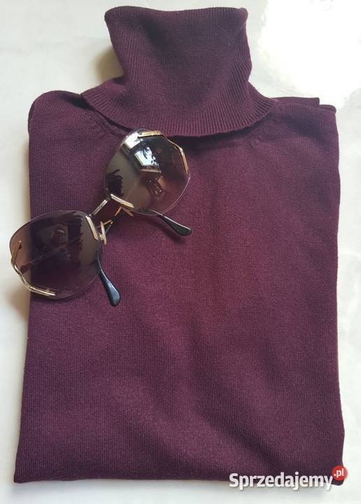 Pull Bear bluzka golf ciepły damski wełniany Kielce