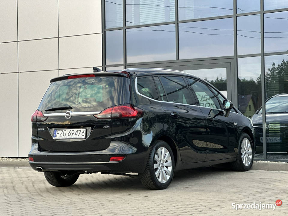 Opel Zafira 7 osób LIFT Ledy Navi Kamera Grzane kamera cofania Kąty Opolskie