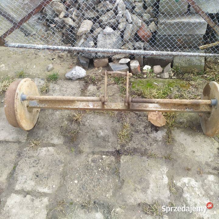 Oś do wozu przyczepki Pniówek