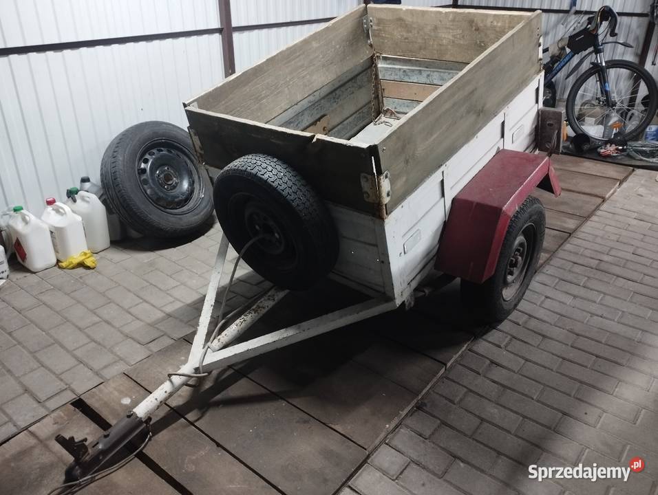 Przyczepka lekka SAM zarejestrowana śląskie Wierbka