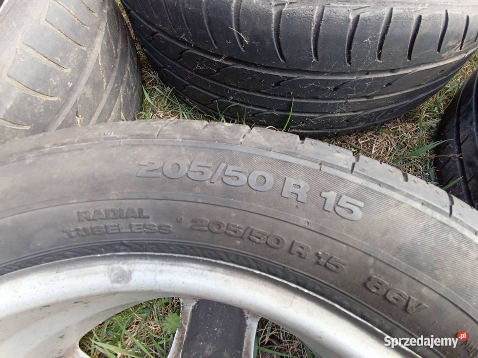 Alufelgi VW Golf 3 III felgi aluminiowe do golfa Średnica 15" Sława sprzedam