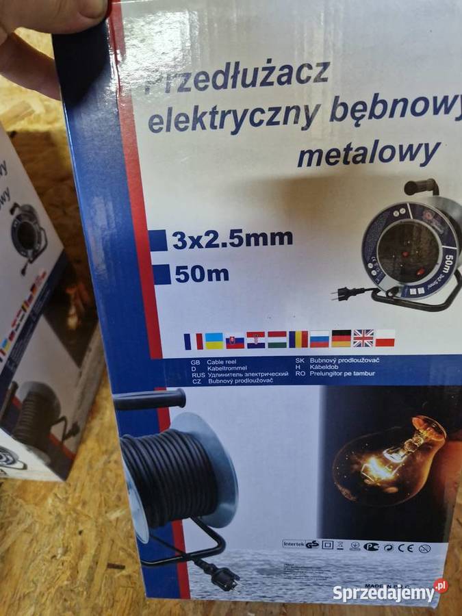Przedłużacz bębnowy ogrodowy Rangers 50 m 4 Głogowa sprzedam