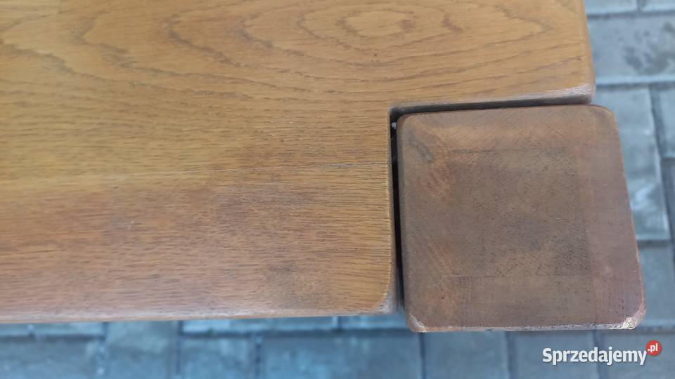Dębowy stolik kawowy kwadratowy HH 723 zachodniopomorskie Gawroniec sprzedam