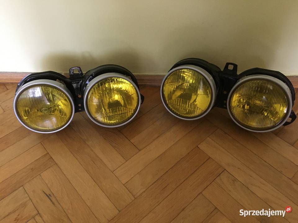 Lampy bmw e30 Francja Yellow hella Brzeziny-Kolonia sprzedam