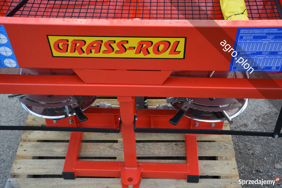 Rozsiewacz dwu tarczowy Grass rol Hydraulika Międzyrzec Podlaski sprzedam