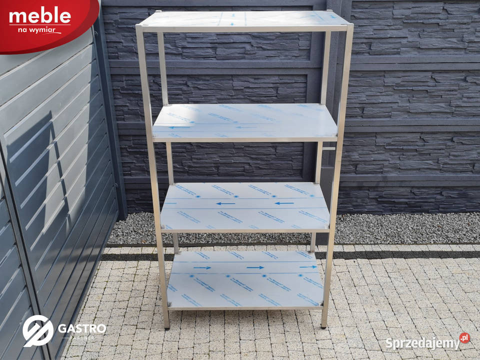 Regał ze stali nierdzewnej spawany 100x60x180 Ostrów Wielkopolski