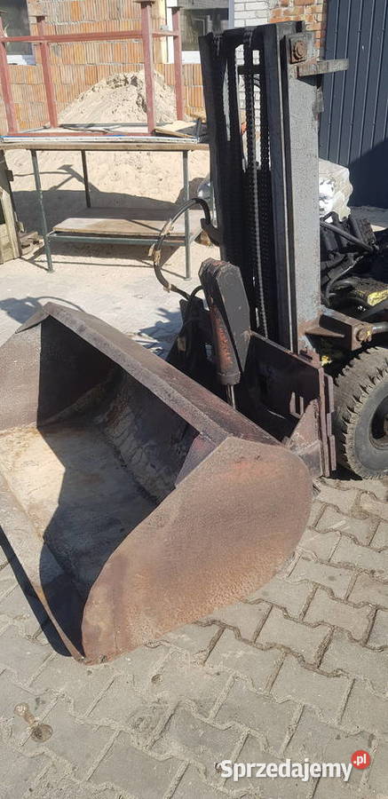 Maszt wozek widlowy rak z łyżką Pozostałe Pustelnik