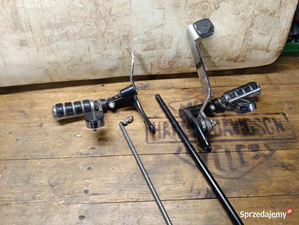 Relokacja podnóżków Harley Davidson Dyna Evo TC wielkopolskie Ostrów Wielkopolski sprzedam