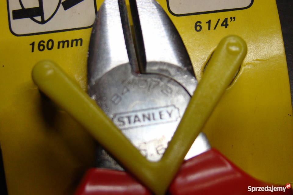 Szczypce boczne STANLEY 160 mm 284072 Dom i Ogród śląskie Bielsko-Biała