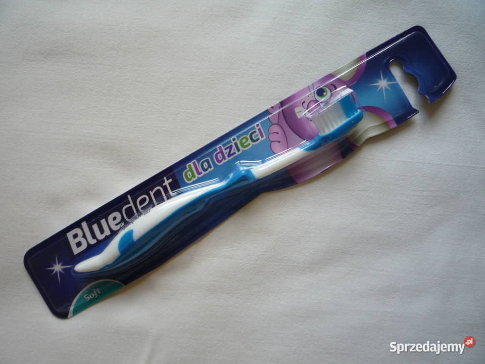 Blue Dent Szczoteczka do zębów dzieci Miękka Szczecin