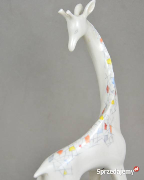 Żyrafa pikasiak Jen Hanzly Aquincum Węgry lata Pomiechówek