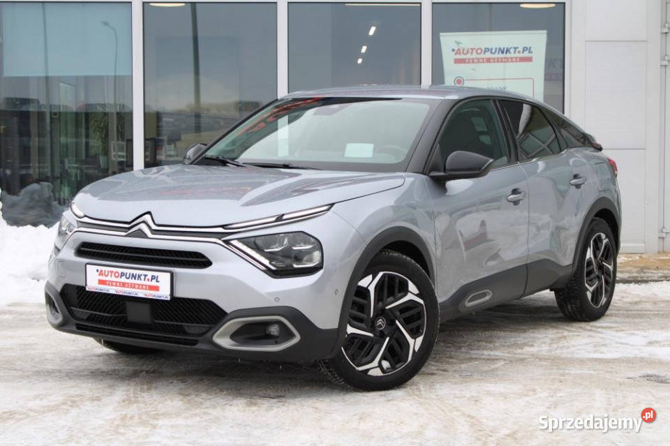Citroen C4 2022r Salon Blis HUD Kamera CarPlay 1499cm3 Motoryzacja