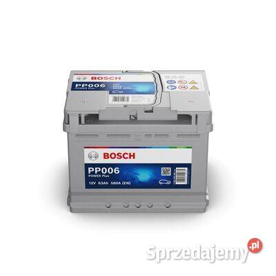 Akumulator Bosch 63Ah 580A EN PP006 PRAWY PLUS Akumulatory Lubin