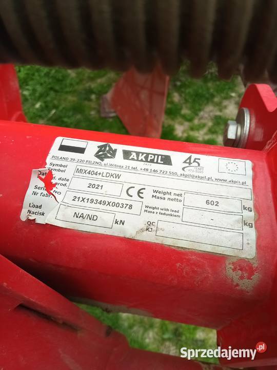 Pług zagonowy AKPIL mix 40 Pługi Bychawa