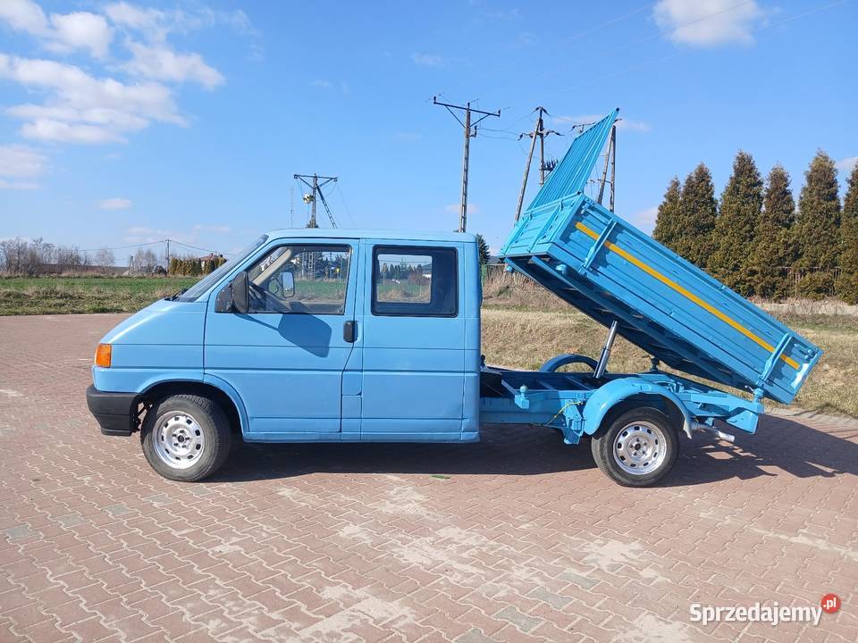 Volkswagen t4 doka kiper wywrotka brygadówka Trzeszków