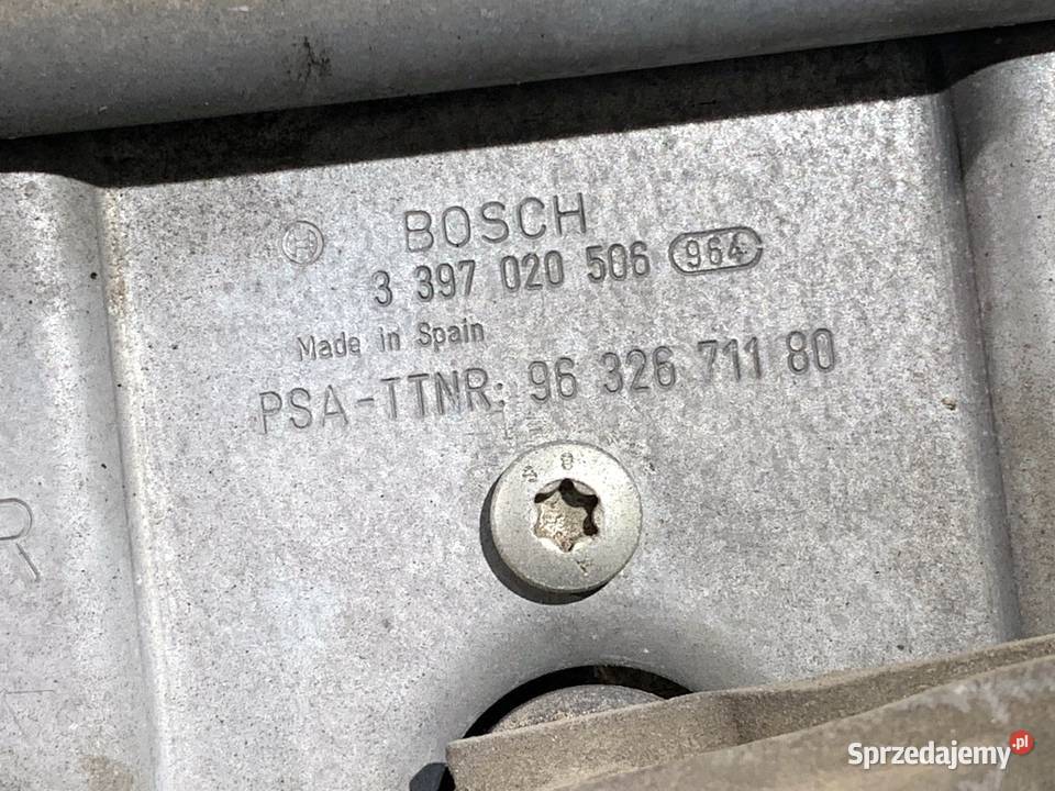 MECHANIZM WYCIERACZEK PRZÓD CITROEN C5 II