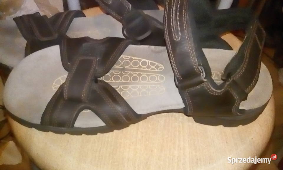 Męskie skórzane sandały CLARKS Active Air 46