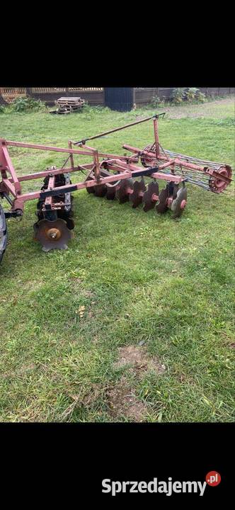 Brona talerzowa Agromet Darłowo 2x8 nieuszkodzony Gorzkowice