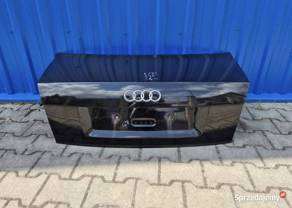 KLAPA BAGAŻNIKA TYŁ AUDI A4 B6 SEDAN LY9B CZARNA osobowe Działoszyce