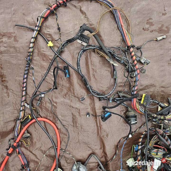 Wewnętrzna wiązka instalacji z bmw e46 Układ elektryczny, zapłon Piotrków Trybunalski