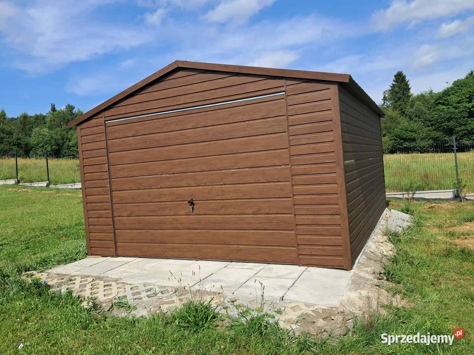 Garaż blaszany 4x5 Wzmocniony PROFILAMI Mińsk Mazowiecki