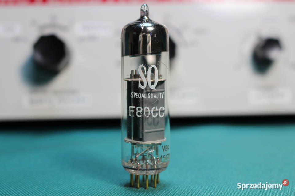 E80CC SQ Mullard parametryczna para lamp Kłobuck
