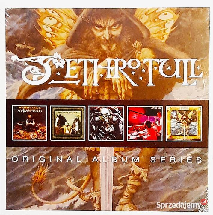 ZESTAW 5 PŁYT CD KULTOWEGO ZESPOŁU JETHRO TULL CD sprzedam