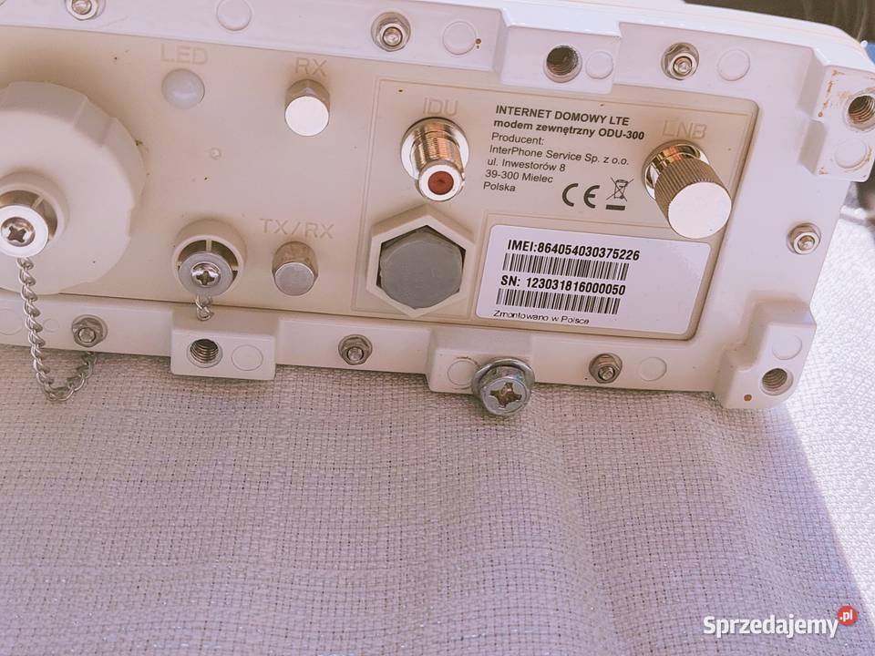 Router antena zewnętrzna LTE Plus Cyfrowy Polsat Świecie