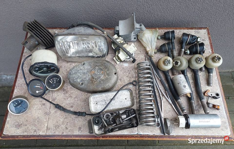 Zestaw części starych pojazdów motoryzacja Fiat Tczew