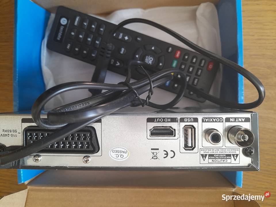 Tuner cyfrowy DVBTT2 HEVC H265 Krotoszyn