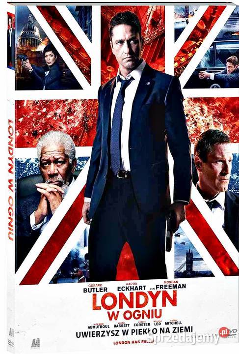 LONDON W OGNIU GERARD BUTLER DVD KS 1 płyta Kalisz