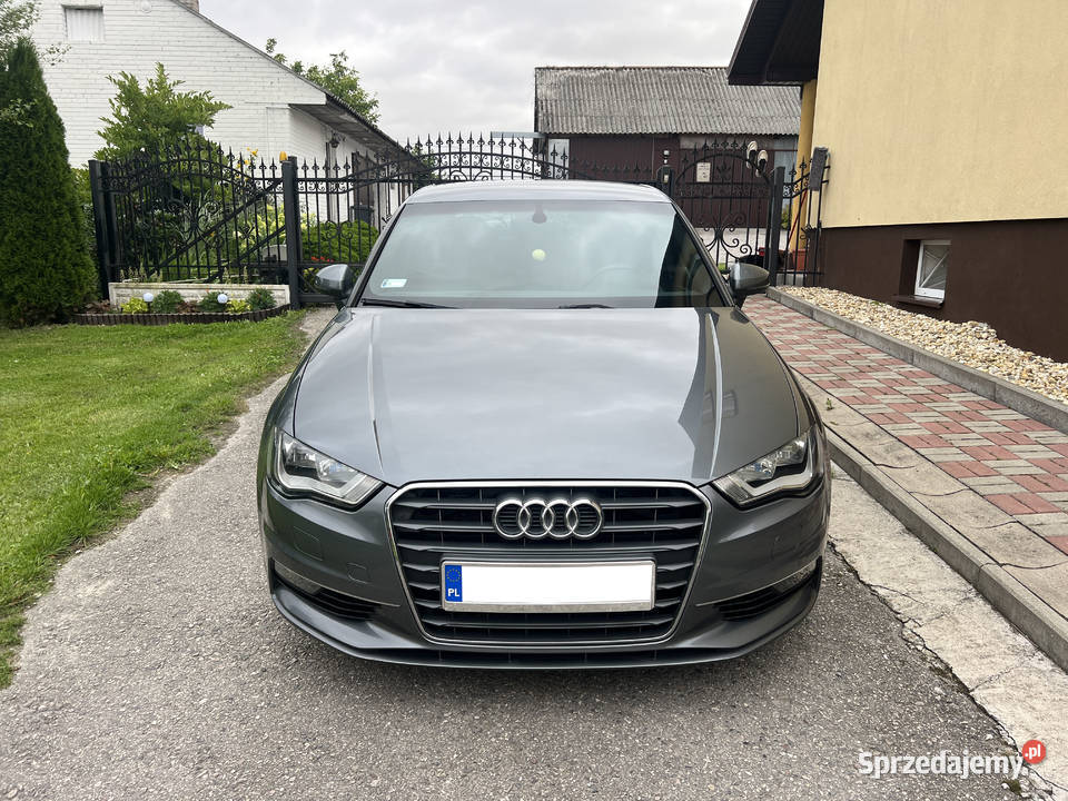 Audi A3 8V Limousine 16 TDI 110 2014r Sedan Alu Rok produkcji 2014 Nowa Słupia
