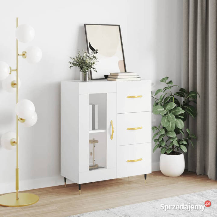Szafka biała 695x34x90 materiał drewnopochodny Warszawa
