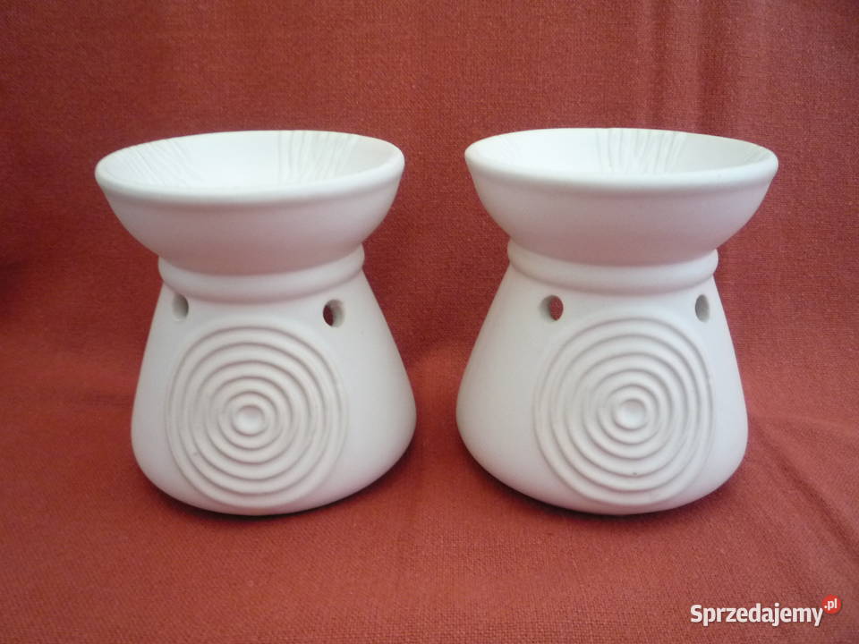 Kominek zapachowy 2 Ceramika Kremowy Nowy Szczecin