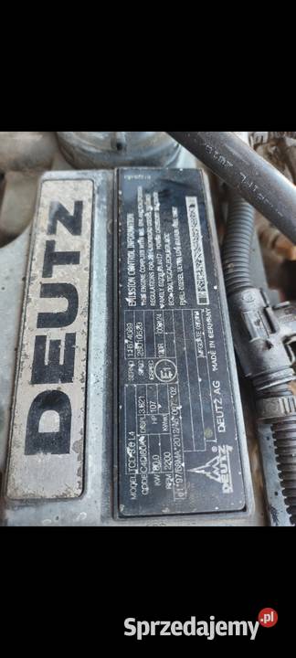 Silnik Deutz Turbo TCD 36 L4 w stanie Targoszyn